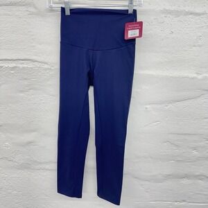 Anti x Proof Smoothing Capri‎ Leggings Navy  Blue Size Xtra Small NEW